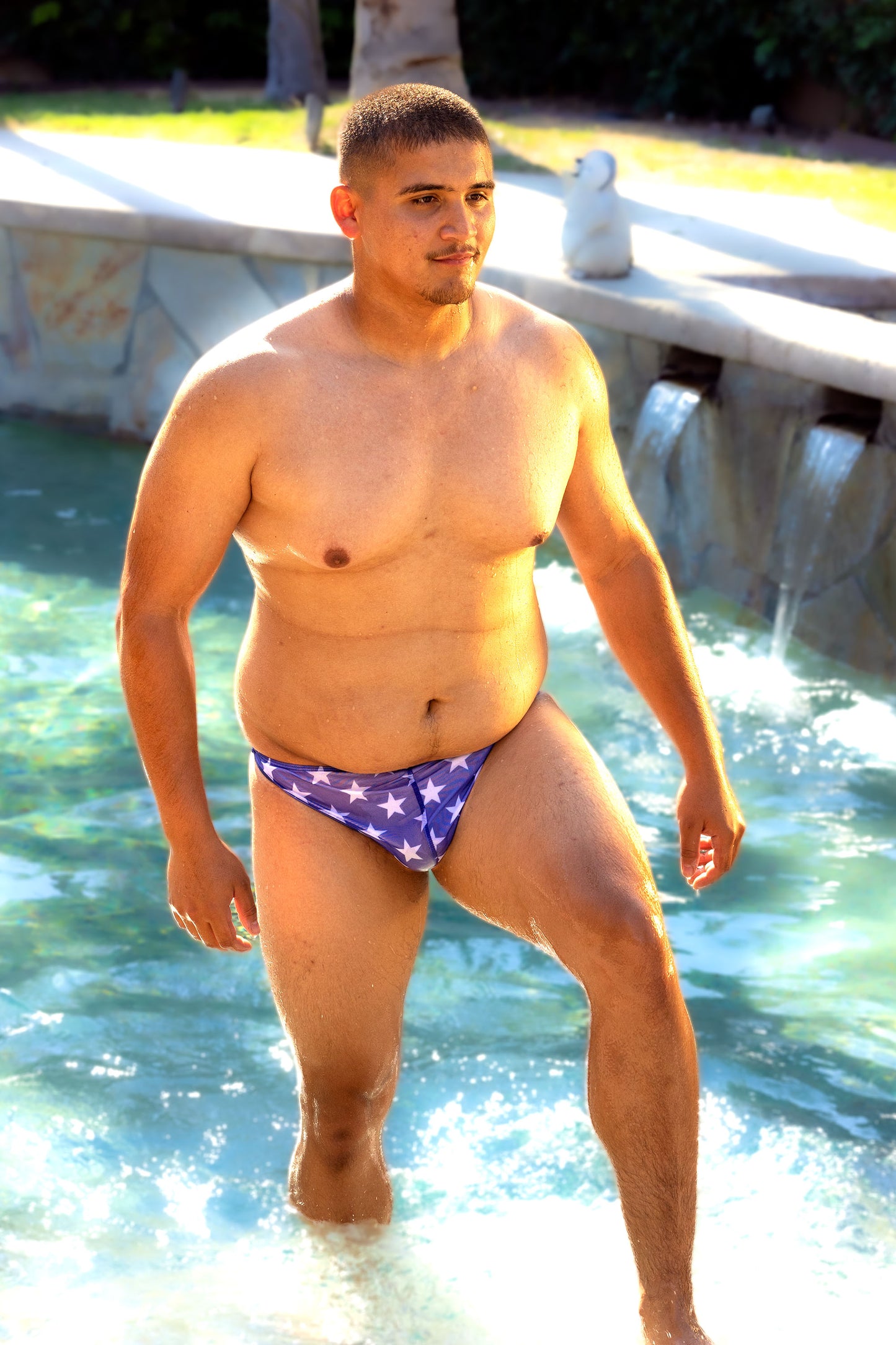Azur Men's Thong Swimsuit