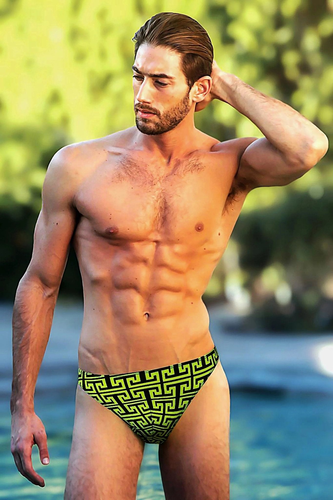 Azur Men's Swimsuit - Brigitewear International, LLC