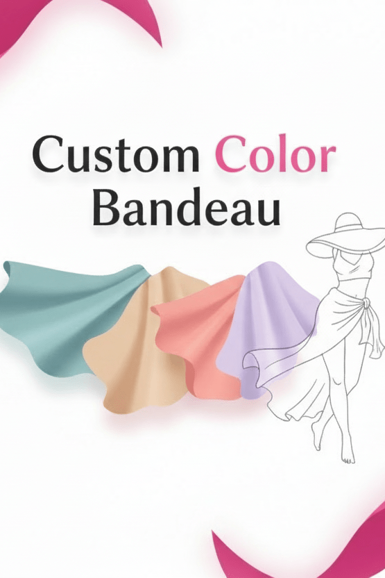 Custom Color Bandeau: Dynamic Style! - Brigitewear International, LLC