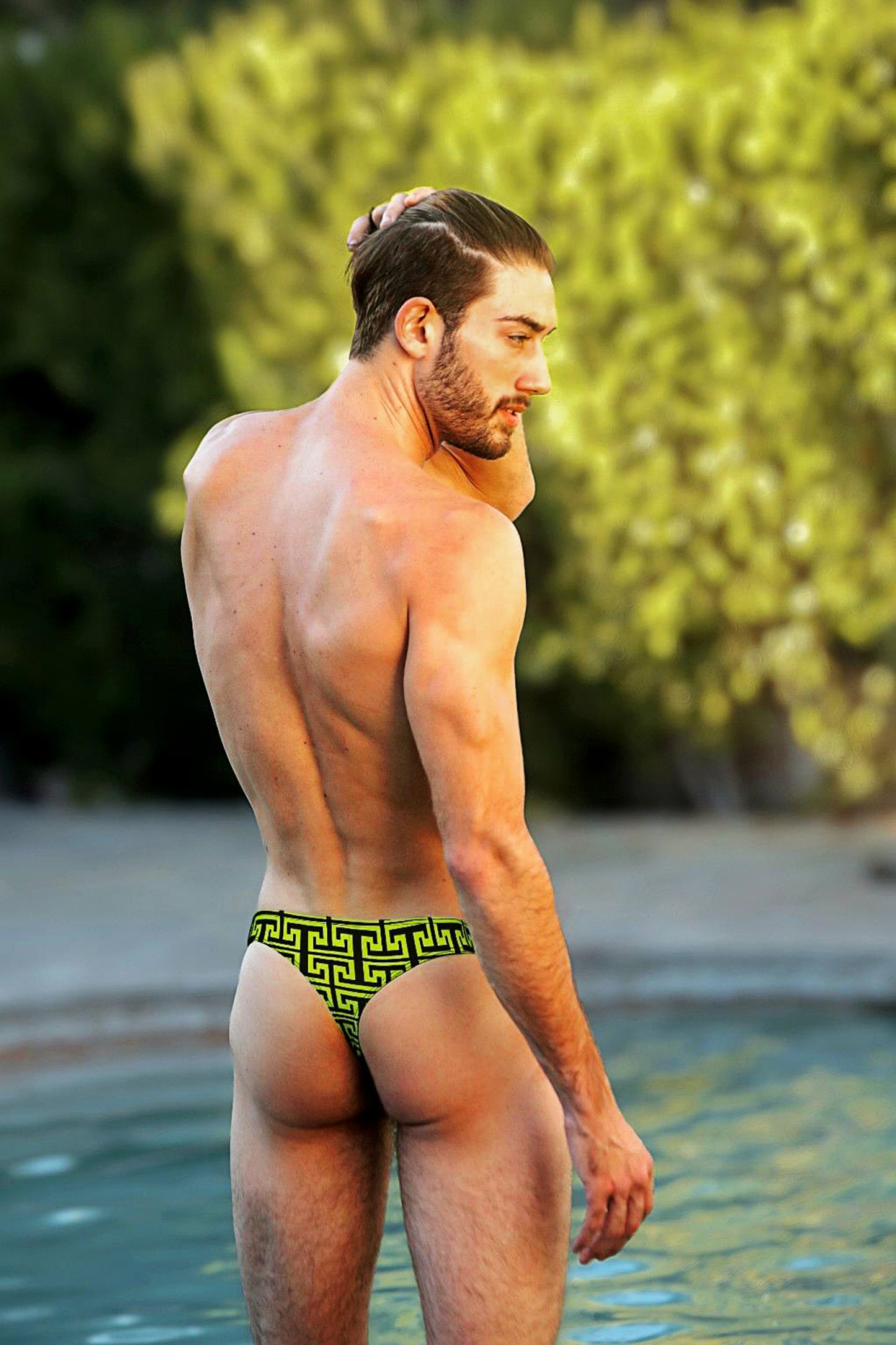 Azur Men's Thong Swimsuit