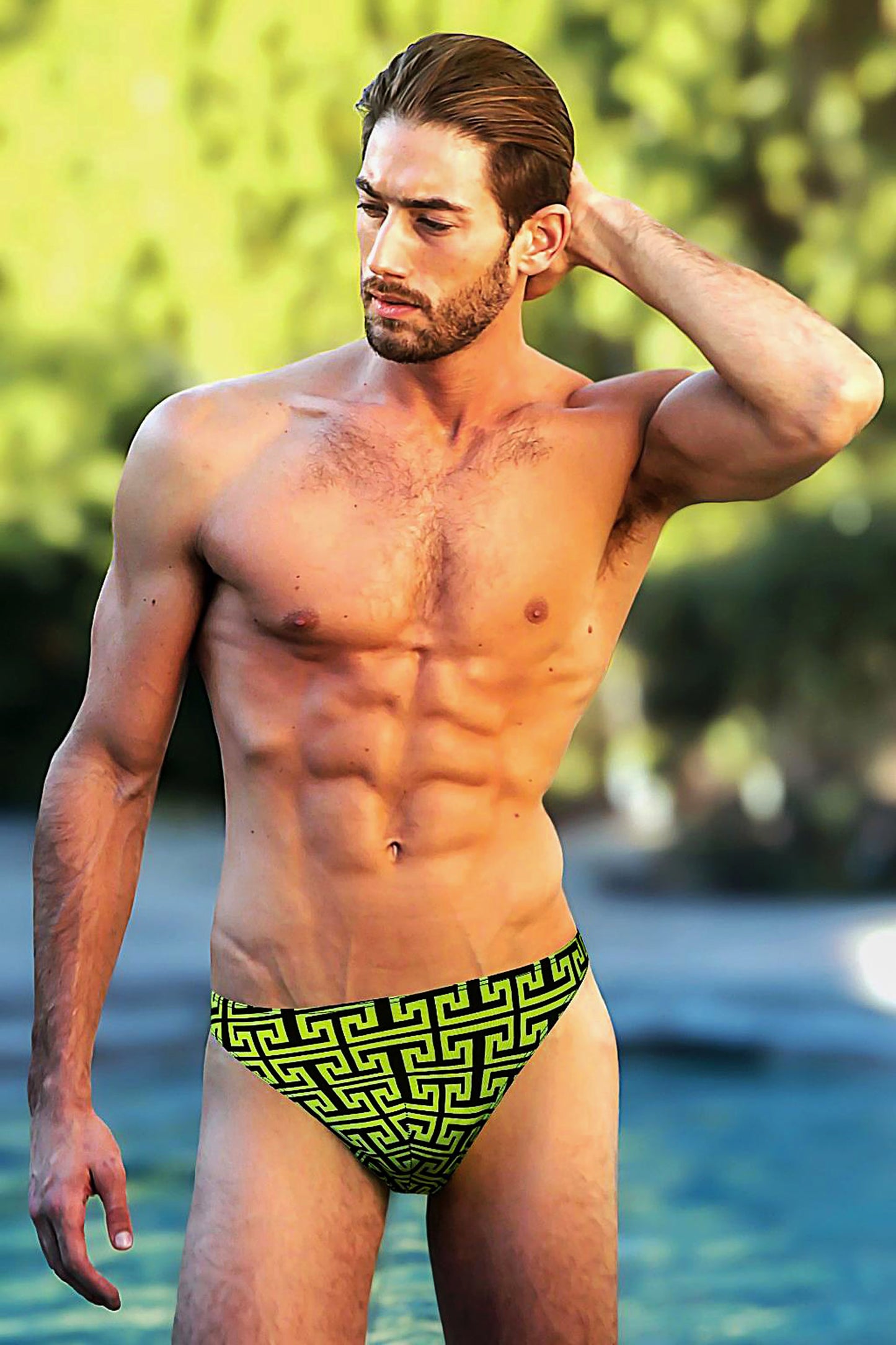Azur Men's Thong Swimsuit
