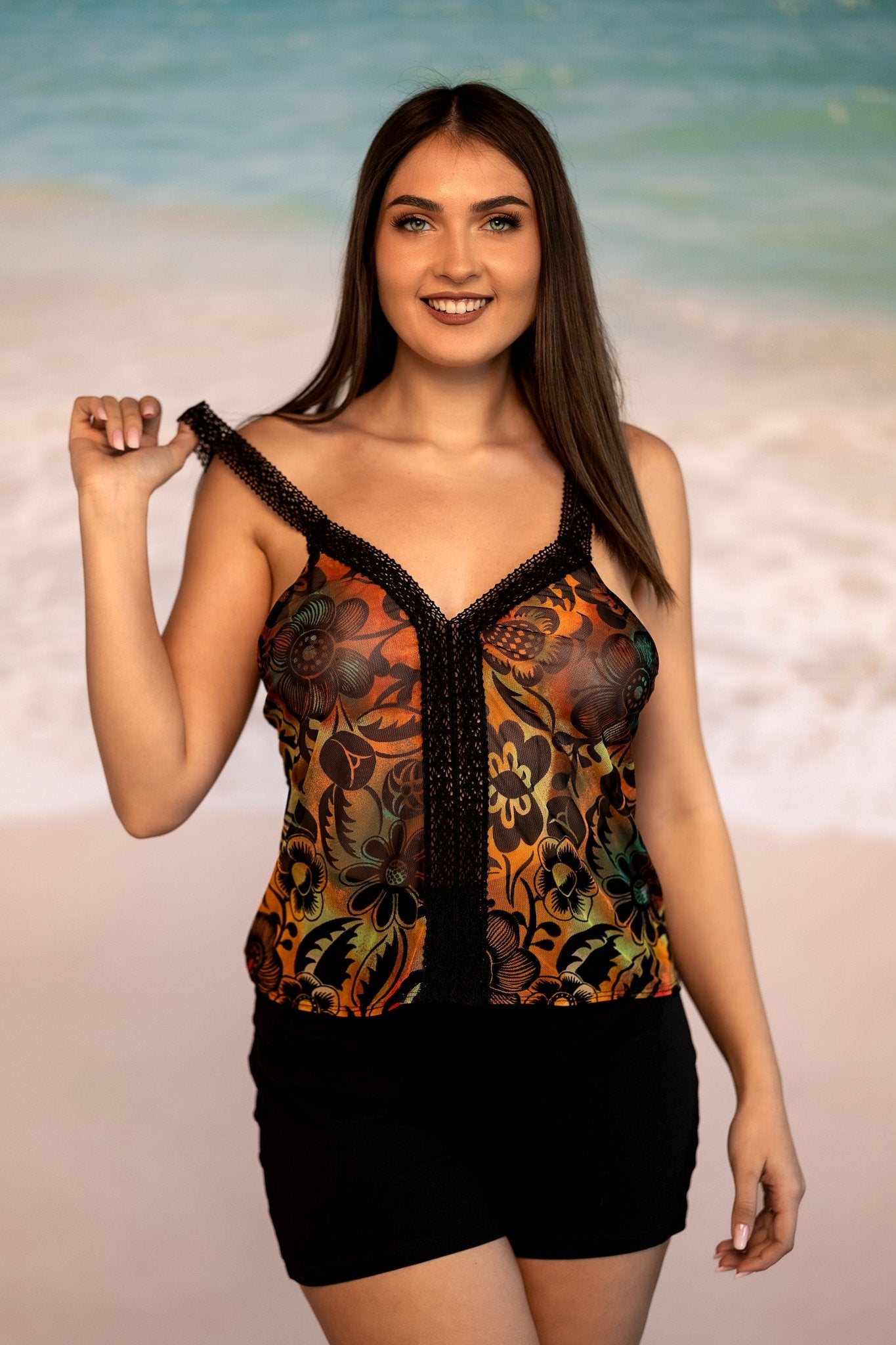 Lace Top - Brigitewear International, LLC
