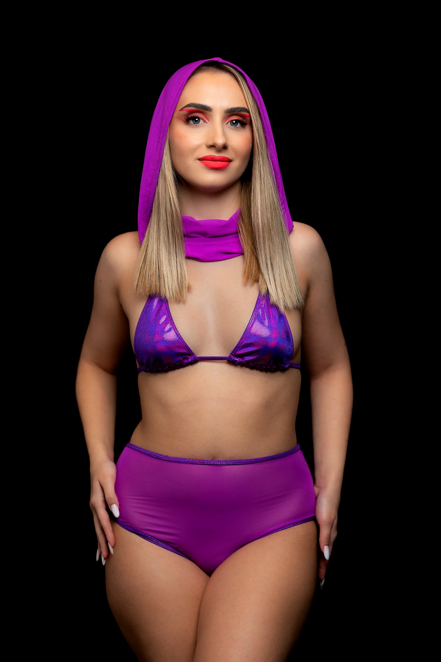 Candescent Grape Sexy Triangle Top - Brigitewear International, LLC