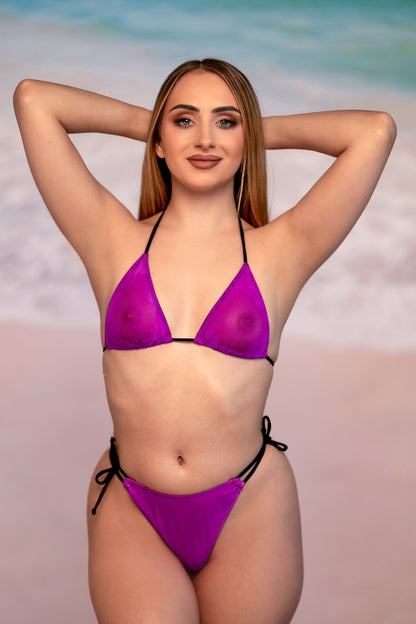Mesh Madness Bikini Top