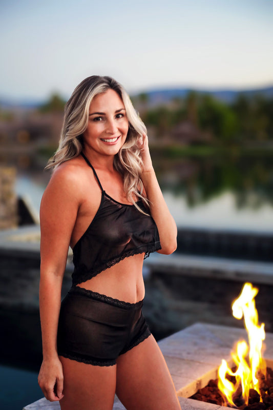 Malibu Nights Cropped Tank