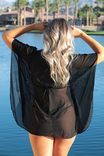 Riviera Mesh Poncho