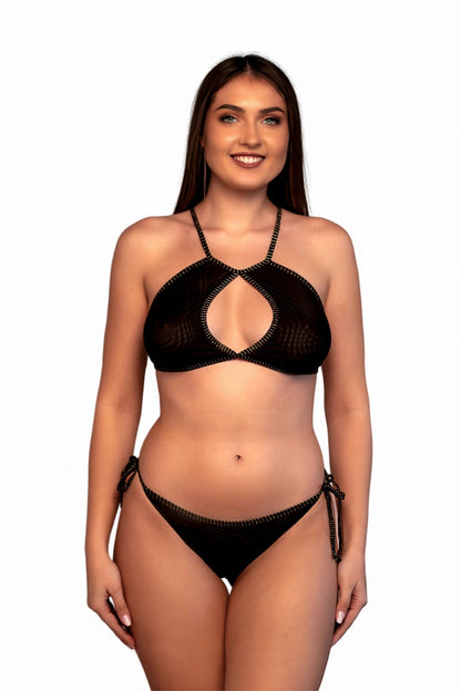 Aziza Keyhole Halter - Brigitewear International, LLC