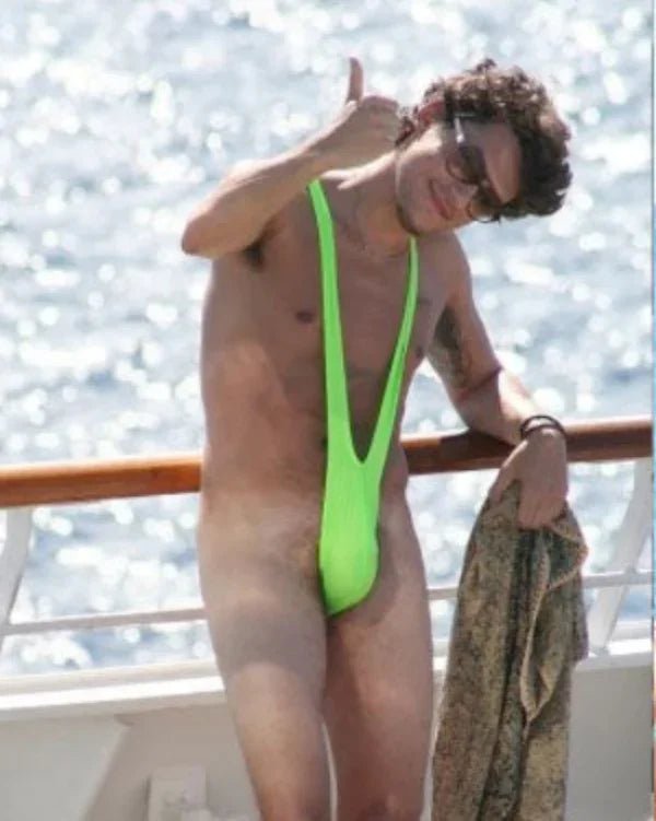 Swimming Suit Monokini Borat One Piece Swimsuits For Women Hairy