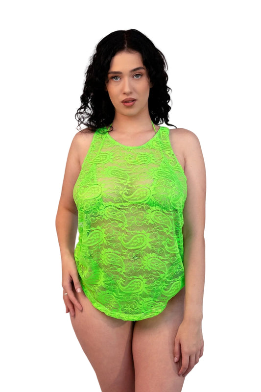 Flowy Tank Top – Lightweight Sheer Summer Top - Brigitewear International, LLC