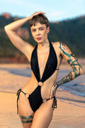 Radioactive Thong One-Piece Swimsuit