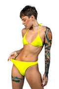 Sheer Cannes Bikini Top – Sexy Sheer Triangle Swimwear | Brigitewear