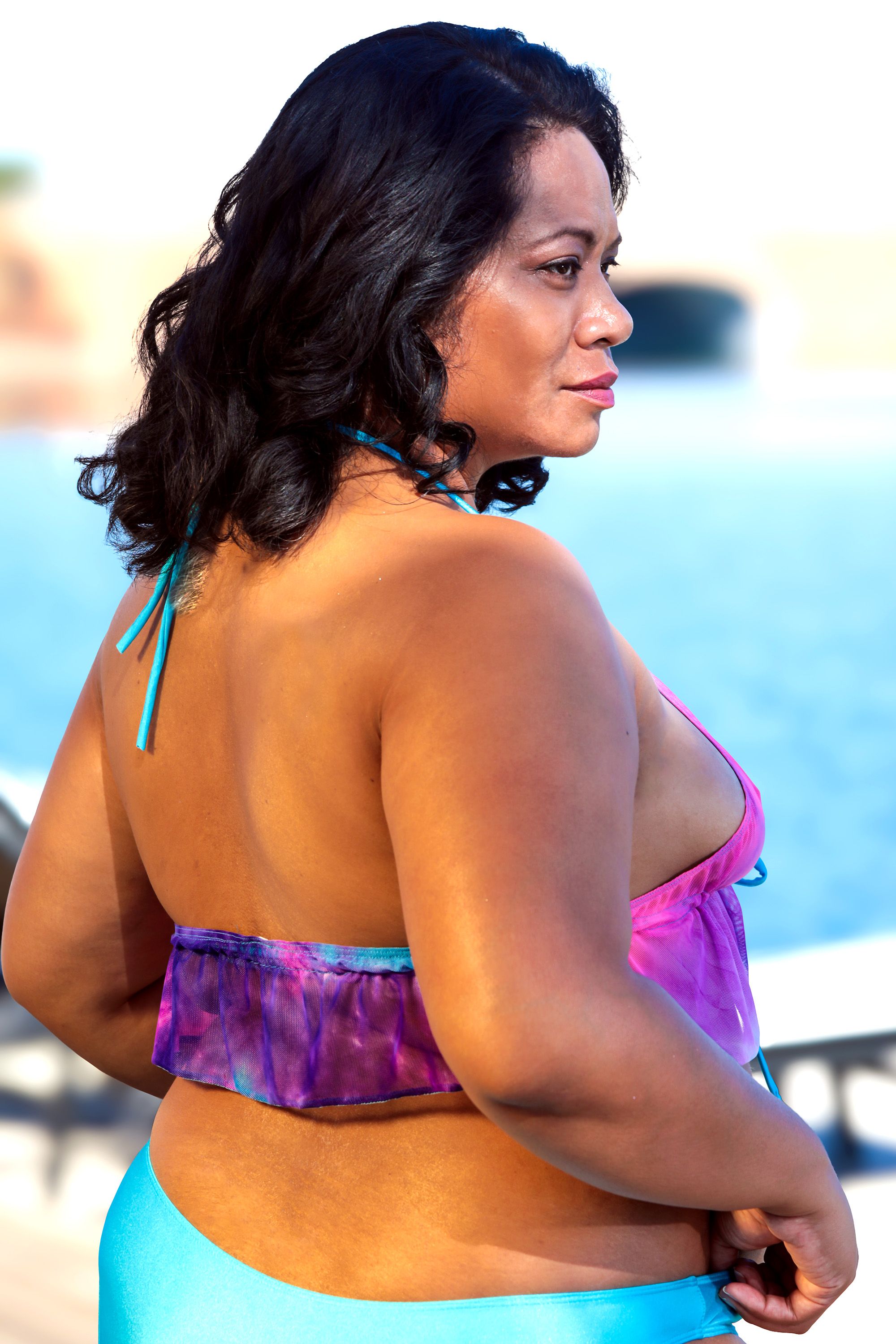 Plus Size Tops, Shirts & Sheer Swimsuit Covers - Brigitewear