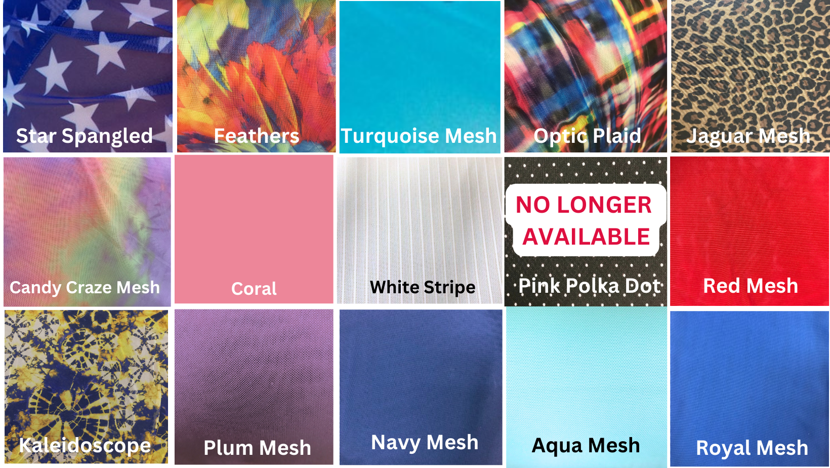 Mesh Color Swatches